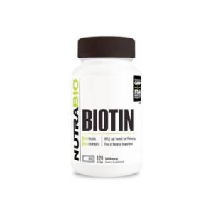 NutraBio: Biotin 5000mg