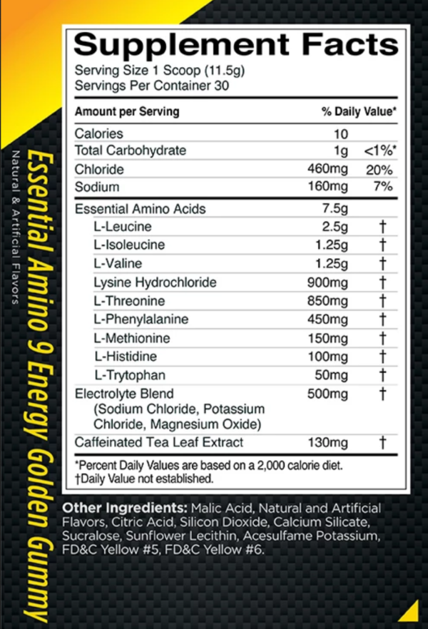 Rule 1: Essential Amino 9 +Energy - Image 2
