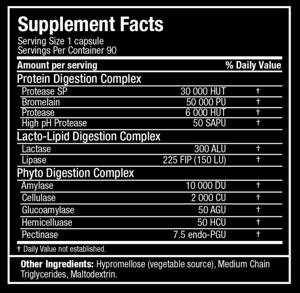 AllMax: Digestive Enzymes - Image 2
