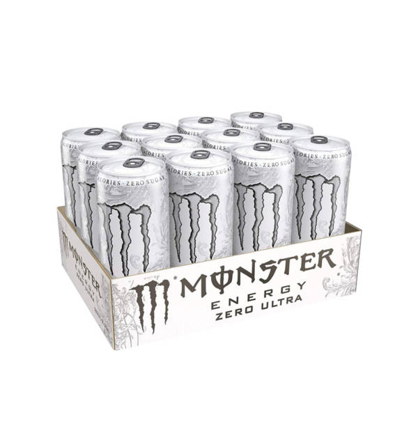 Monster: Monster Energy Zero White