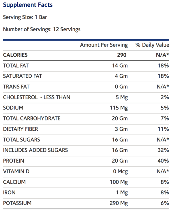 MTS Nutrition: Outright Bars Crisp - Image 2