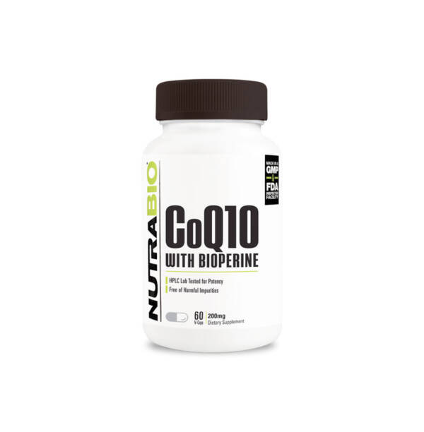 NutraBio: CoQ10 200mg