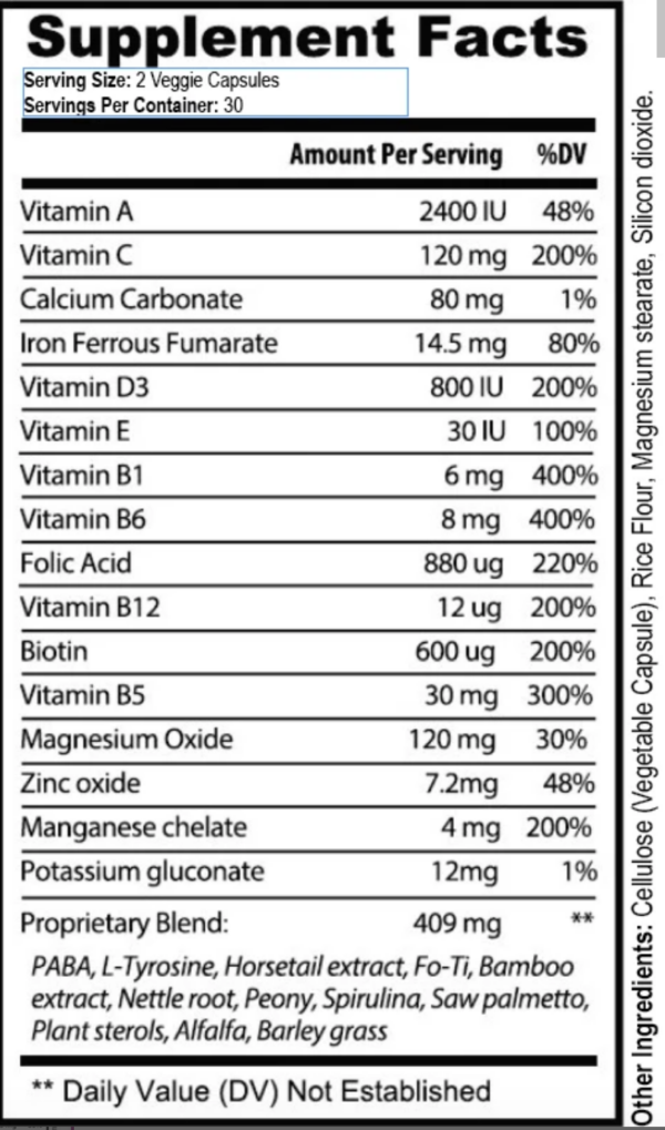 American Made Nutrition: Cosmo (Hair, Skin & Nails) - Image 2
