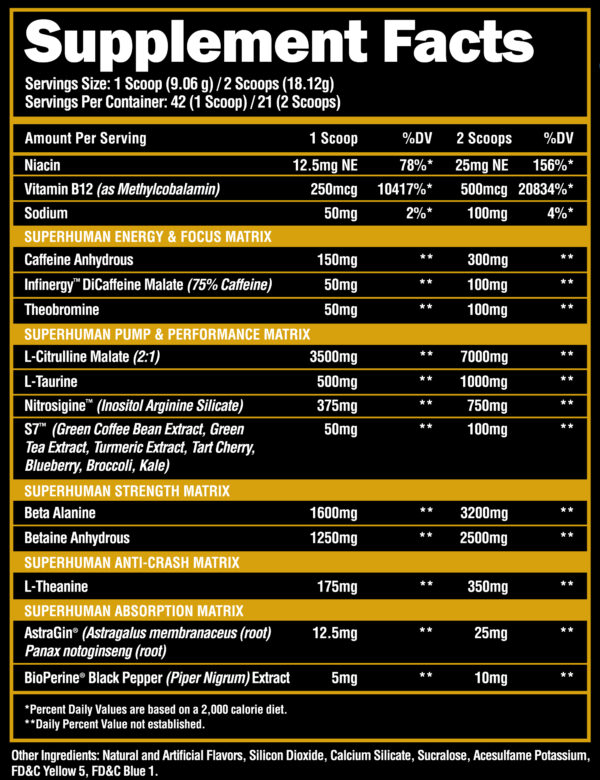 Alpha Lion: SuperHuman Pre-Workout - Image 2