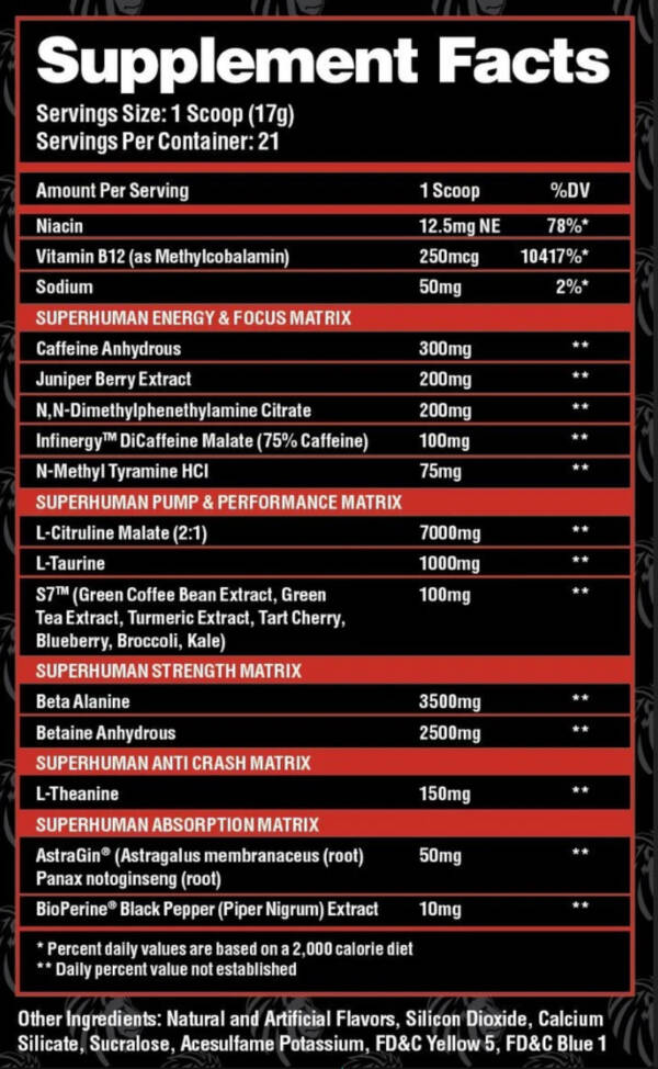 Alpha Lion: SuperHuman Supreme Pre-Workout - Image 2