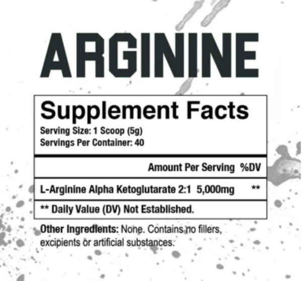 Axe & Sledge Supplements: Arginine AKG - Image 2