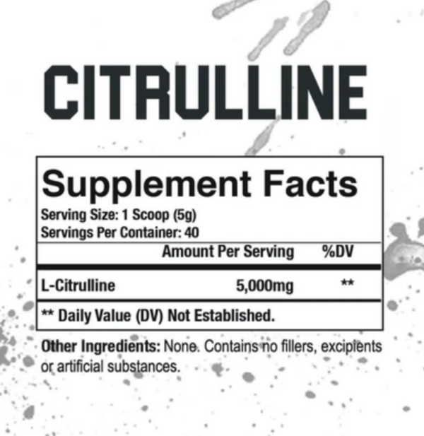 Axe & Sledge Supplements: Citrulline - Image 2