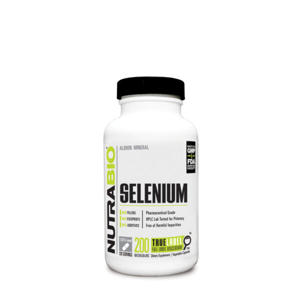 Nutrabio Selenium 200mcg.