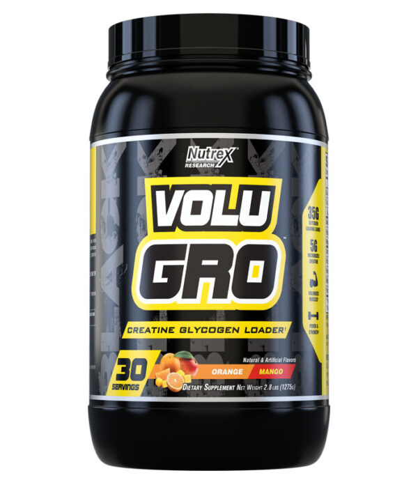 Nutrex; orange-mango Volu Gro
