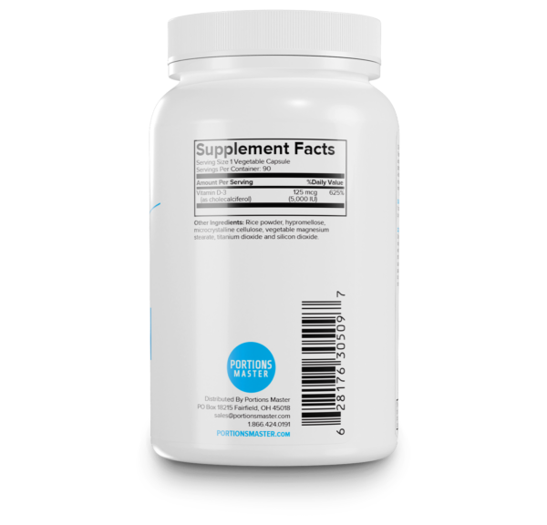 Portions Master: Vitamin D-3 - Image 3